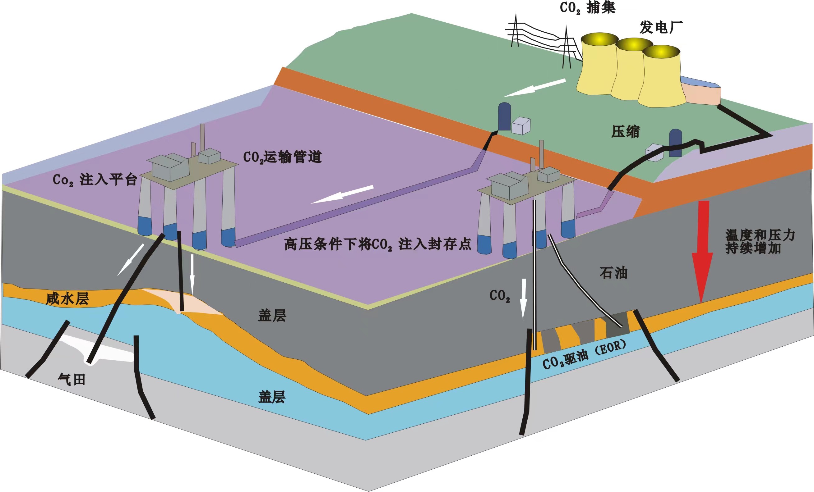 我国海域二氧化碳地质封存研究透视