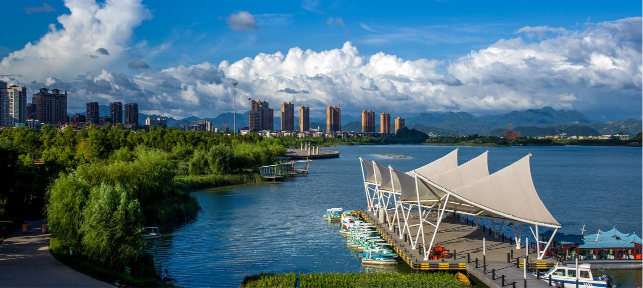 浙江临海:灵湖公园领到自然资源"户口本"